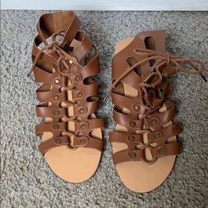 Brand new sandals